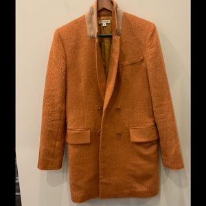 Isaac Mizrahi alpaca and wool coat
